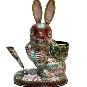 Coniglio portapenne cloisonné