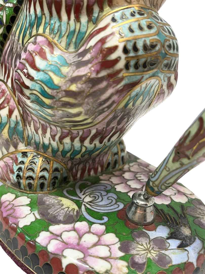 Coniglio portapenne cloisonné - immagine 11