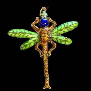 Libellula pendente Argento