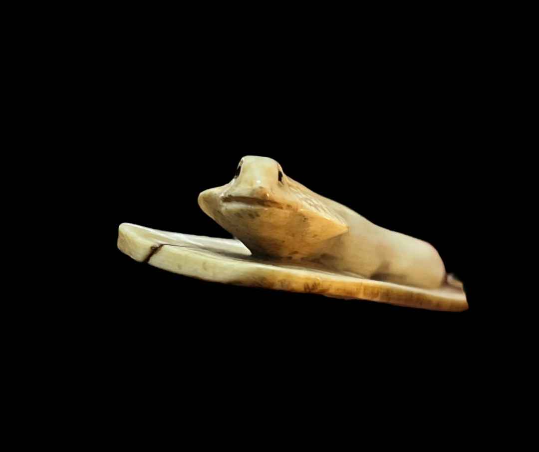 Netsuké Avorio Fossile - immagine 3
