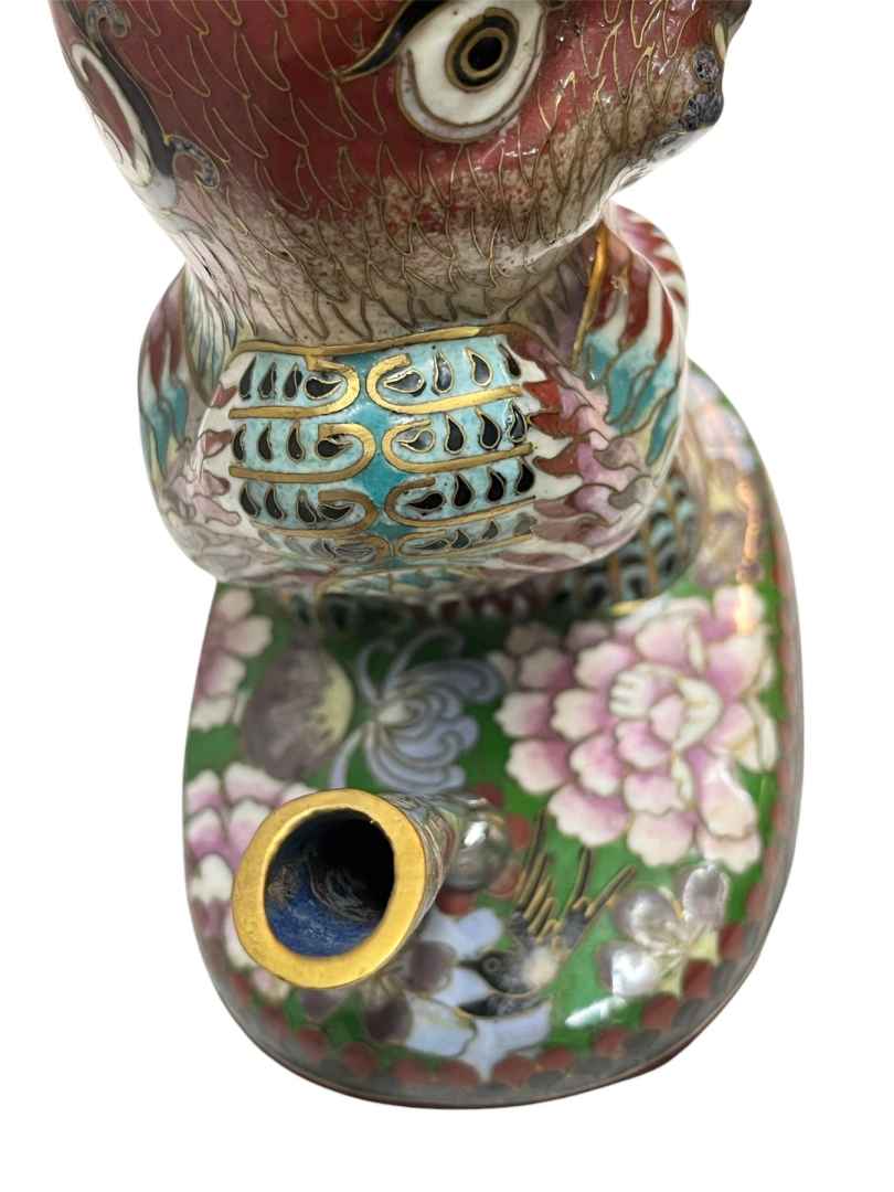 Coniglio portapenne cloisonné - immagine 7