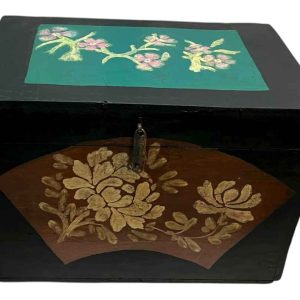 Baule legno dipinto