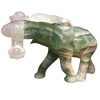 Elefante fluorite con ru-yi