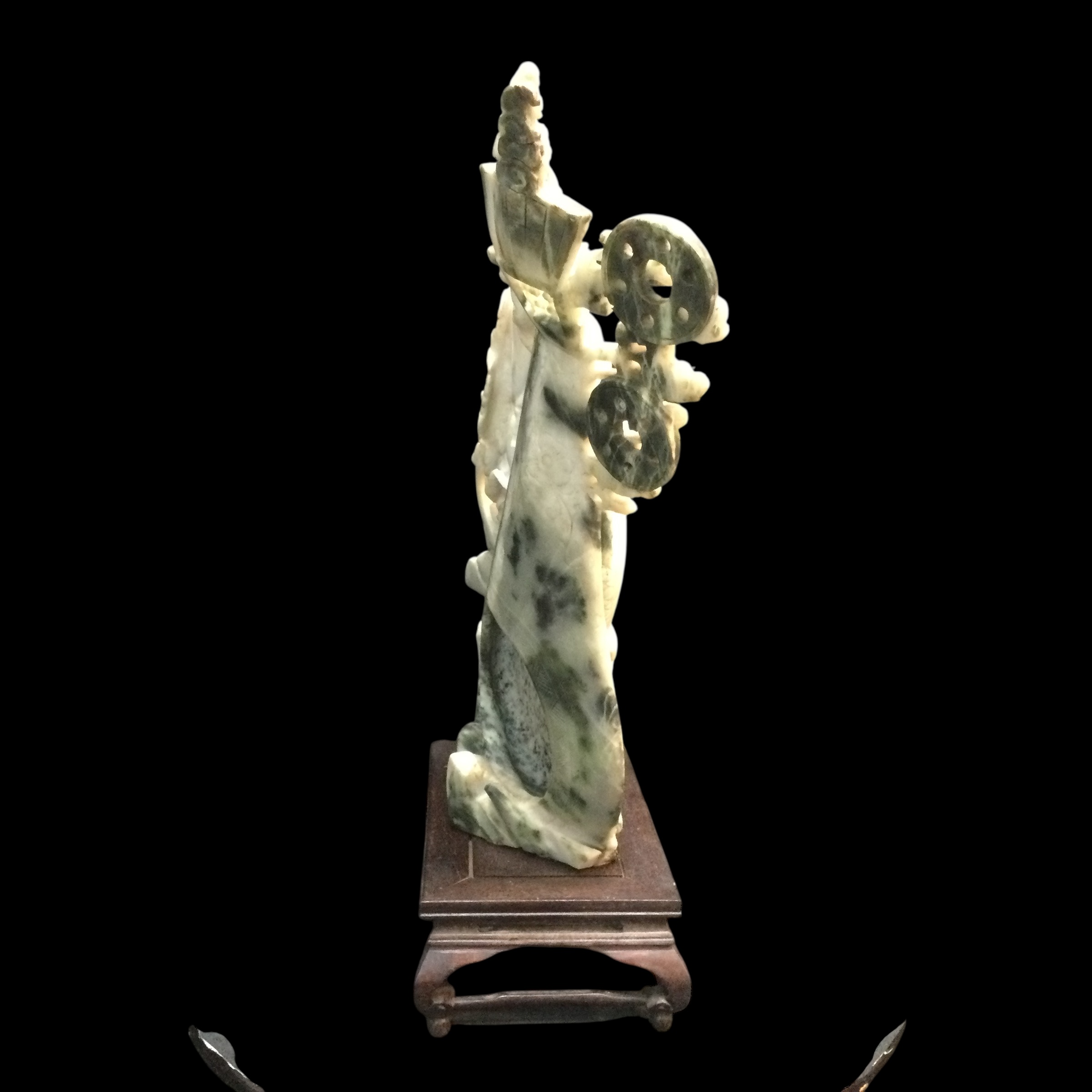 Ho-nan Jade Pipa carpa e bimbo - immagine 7