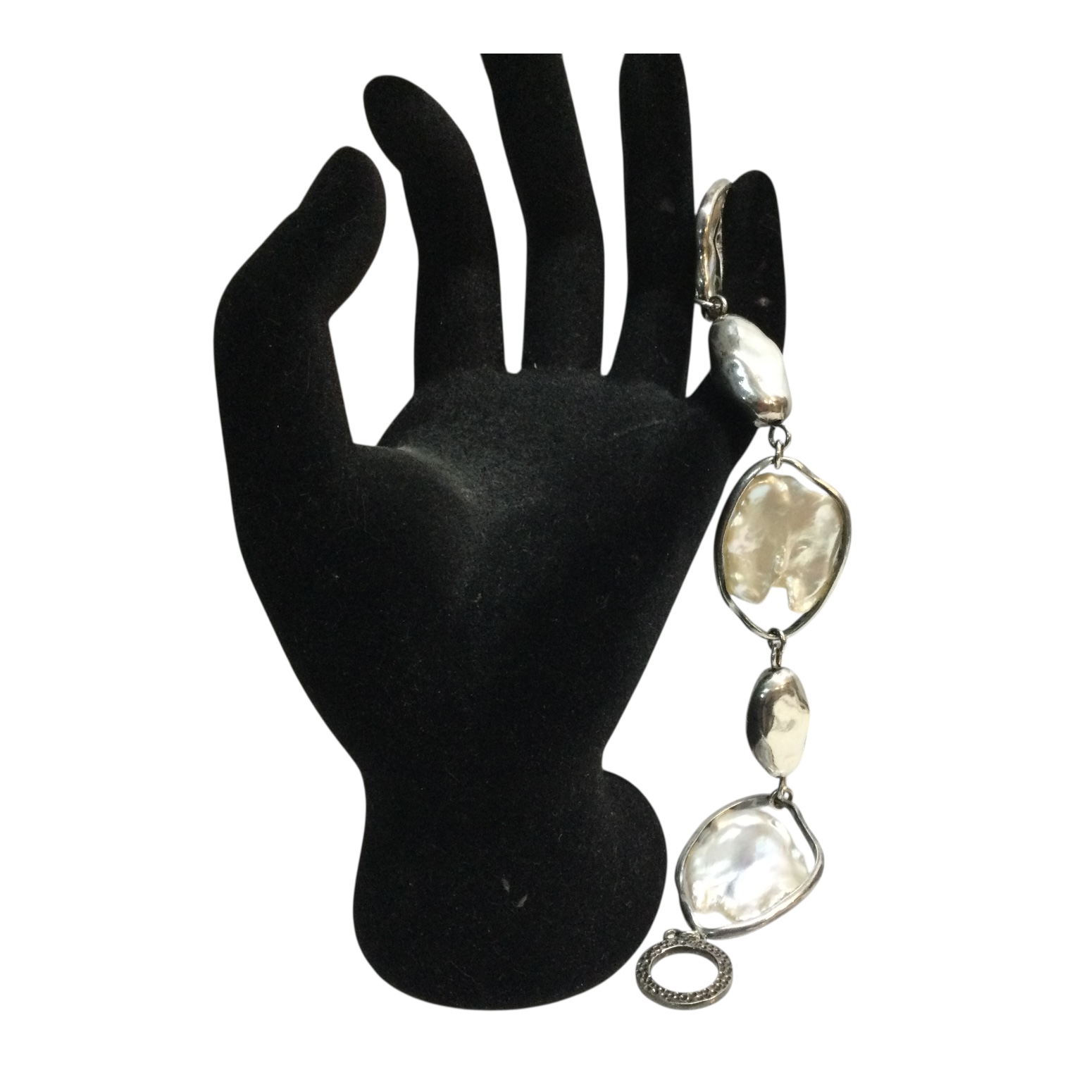 Bracciale Argento e perle - immagine 3