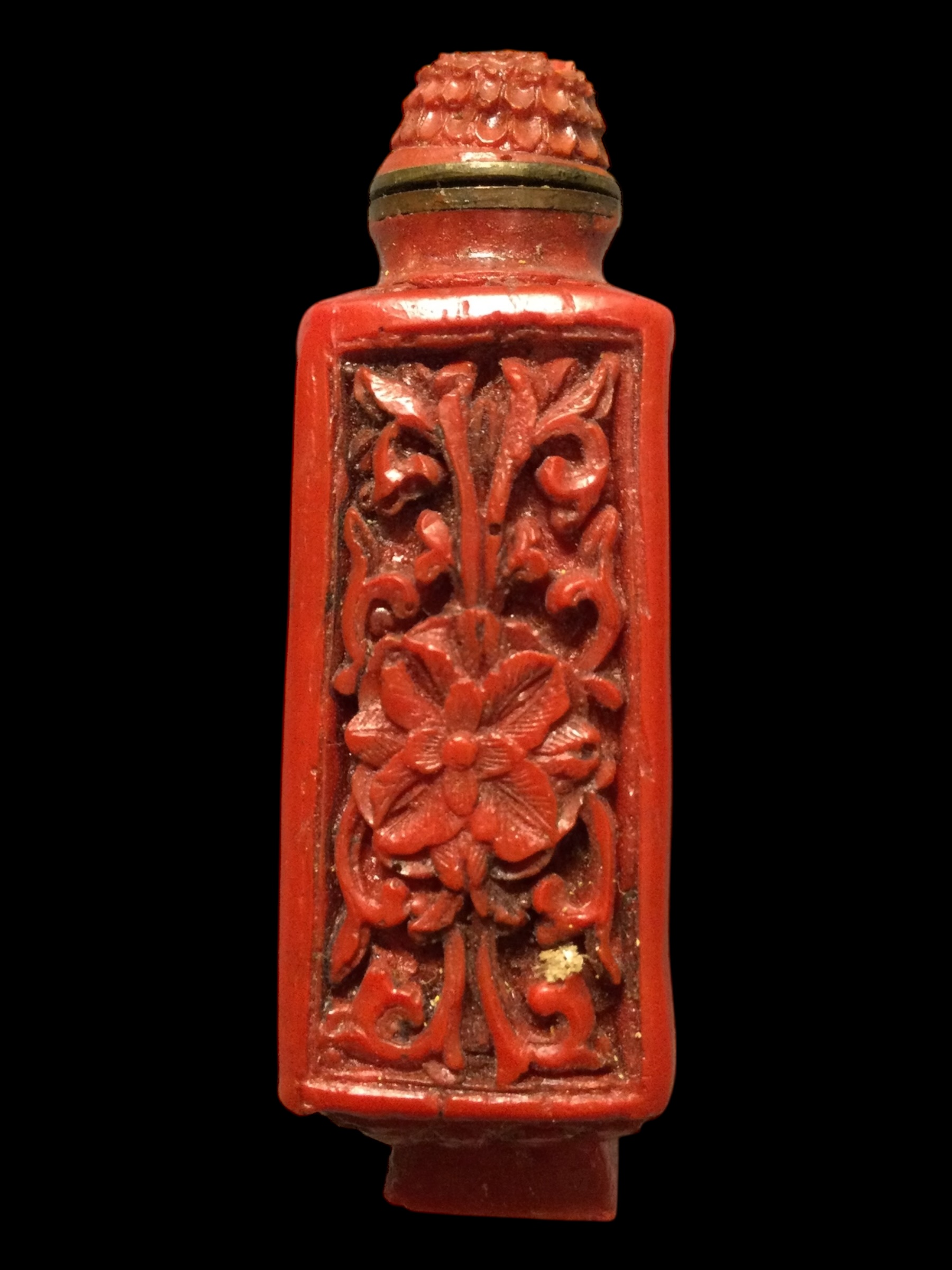 Tabacchiera Lacca rossa antica - immagine 10