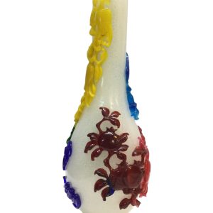 Vaso vetro di pechino multicolor