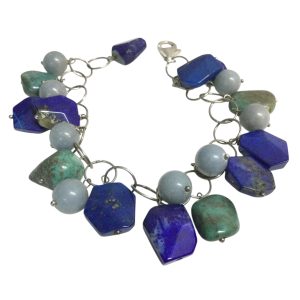 Bracciale Argento con charms grandi