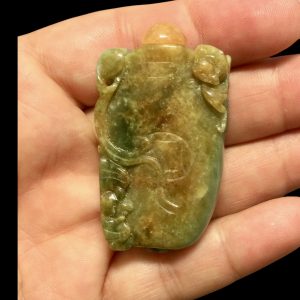 Tabacchiera Giadeite burma zucca