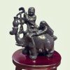 Bimbi con elefante Golden Blue Star Stone