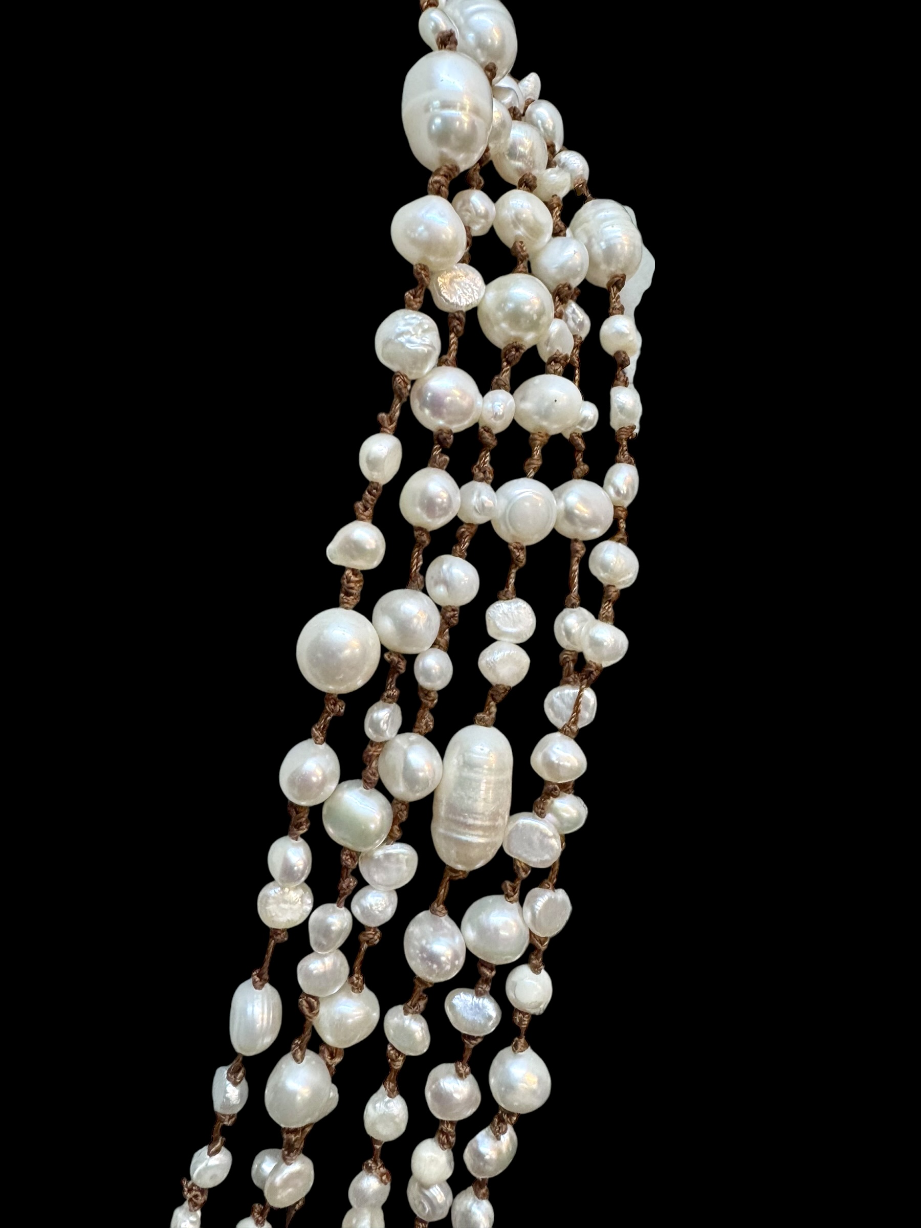 Collana perle e madreperla - immagine 5