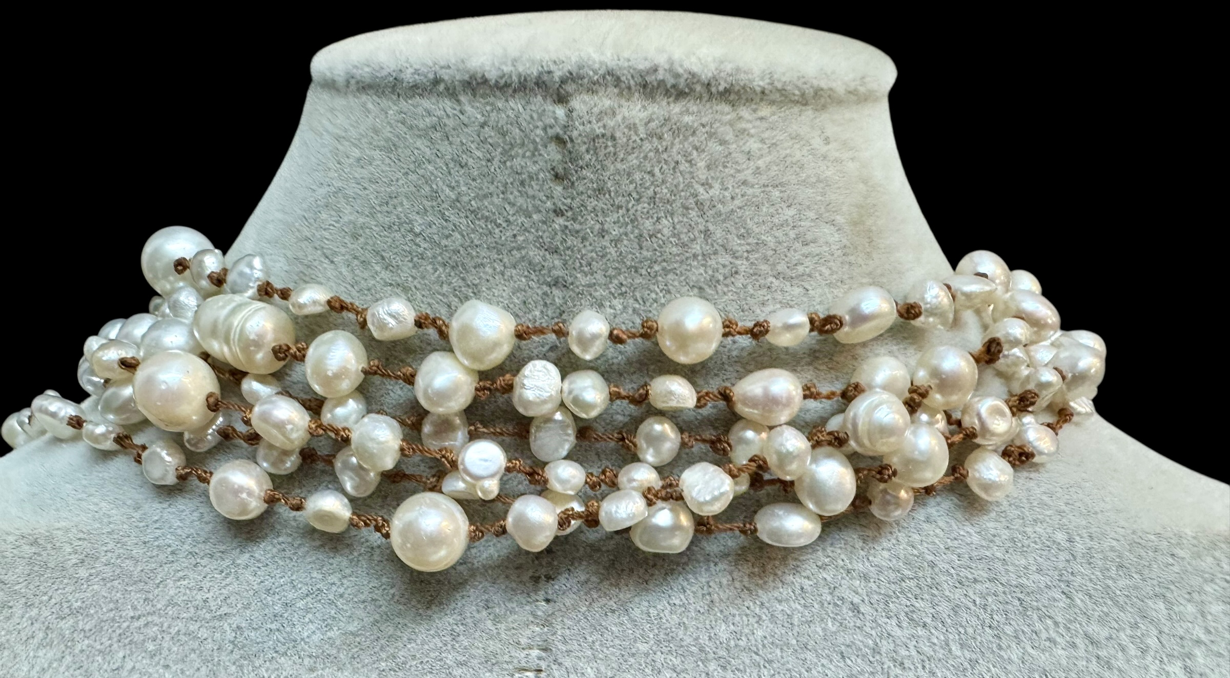 Collana perle e madreperla - immagine 4
