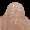 Budda quarzo rosa assiso