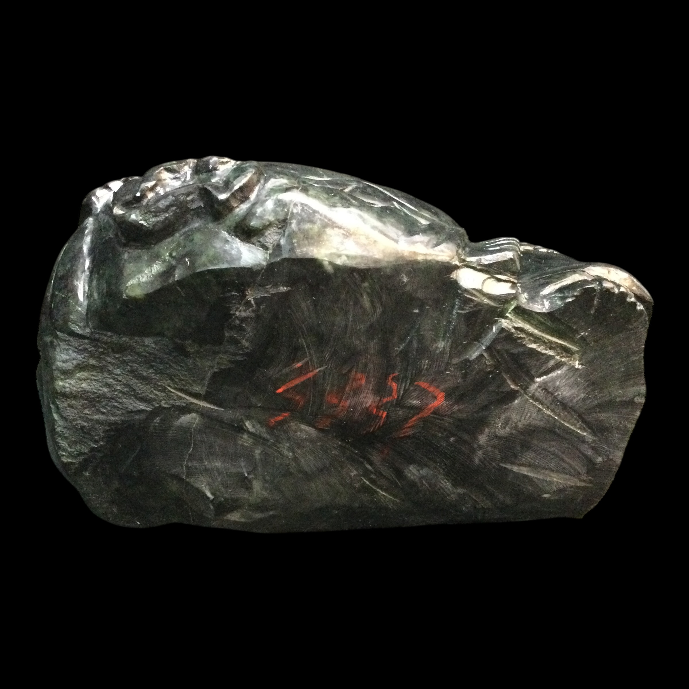 Budda giada siberiana assiso - immagine 11