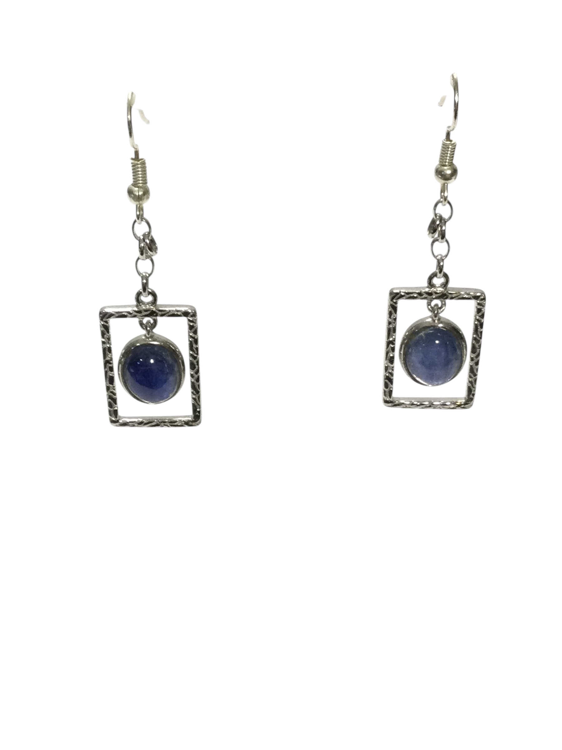 Orecchini Cianite e Argento - immagine 7