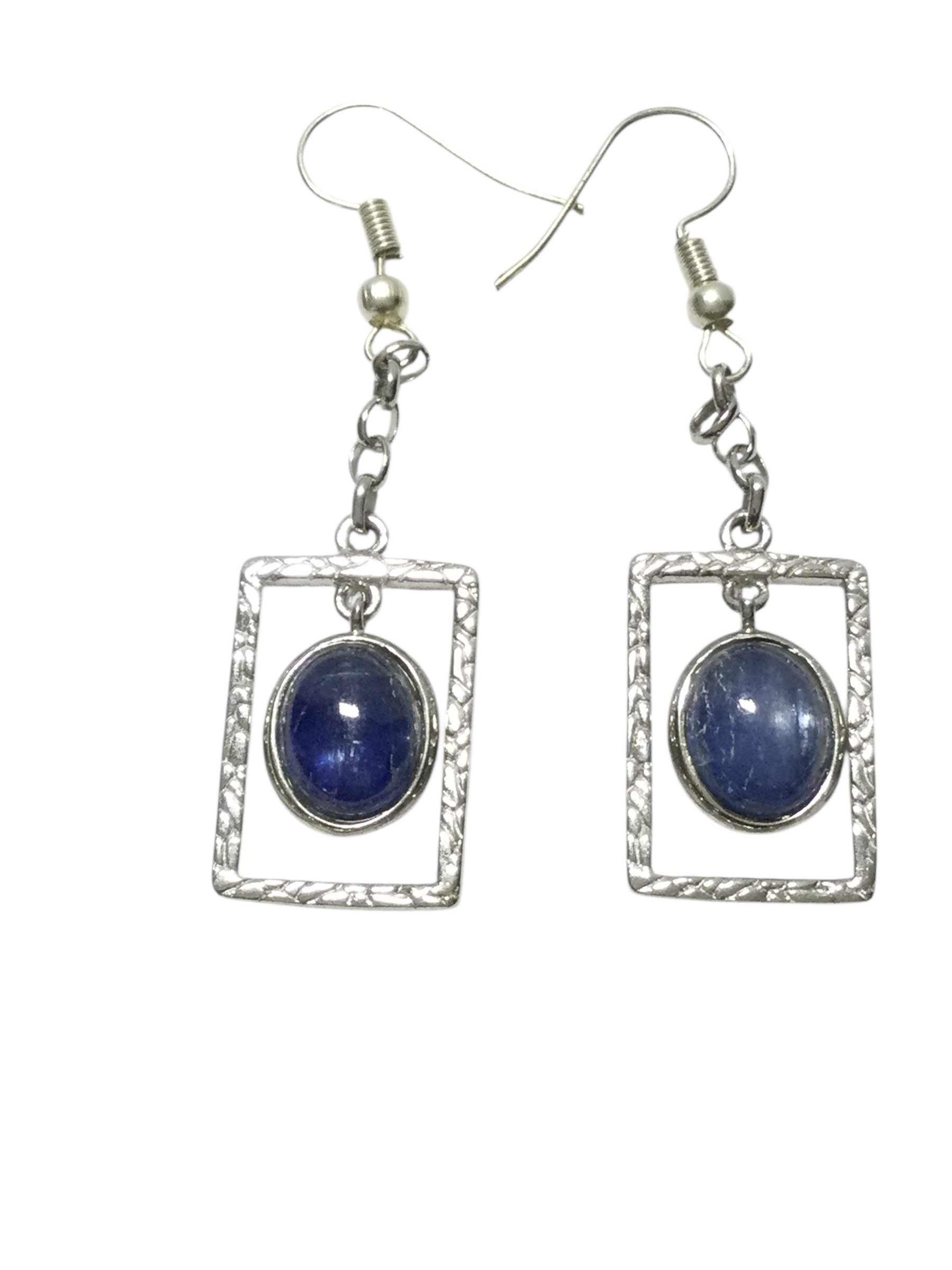 Orecchini Cianite e Argento - immagine 3