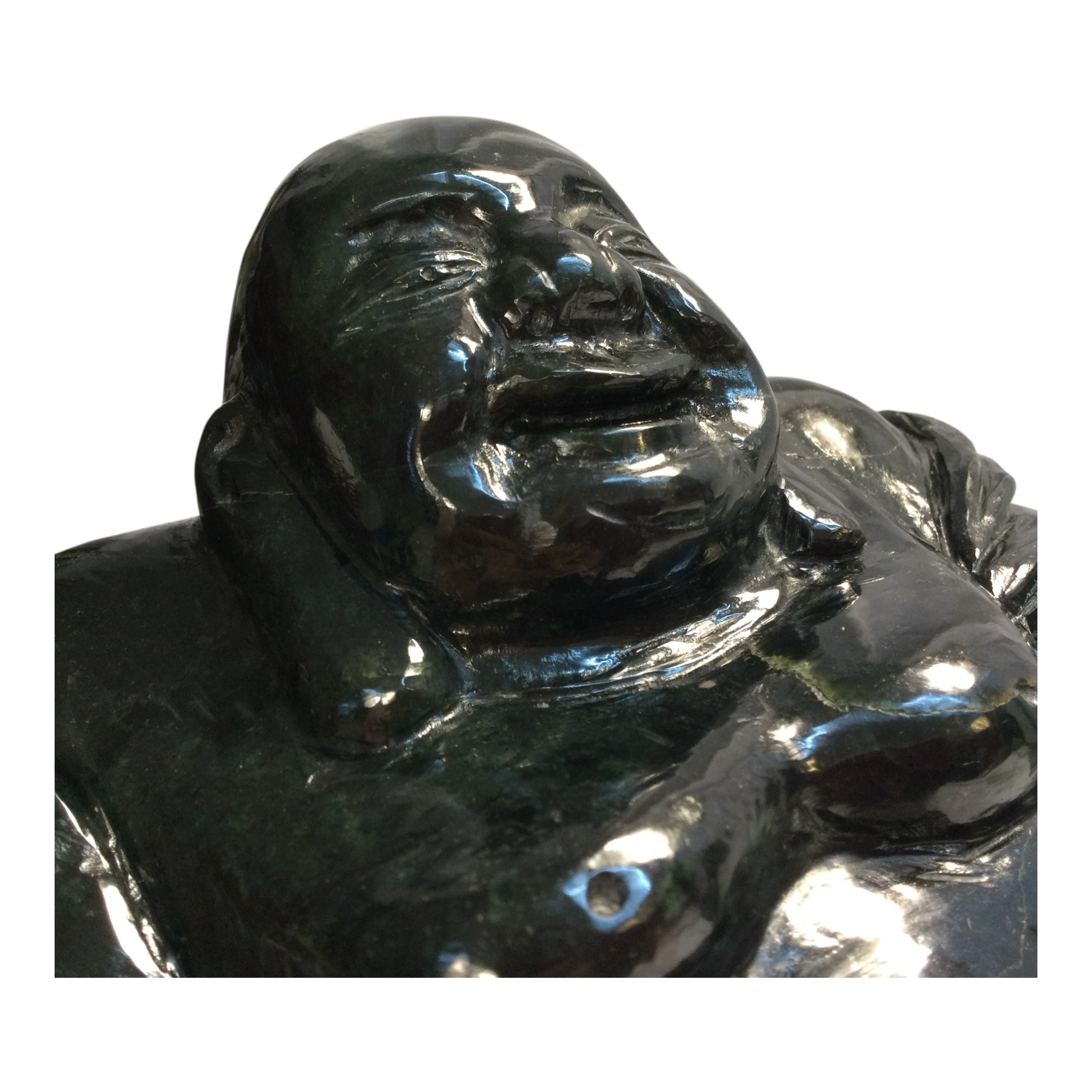 Budda giada siberiana assiso - immagine 9