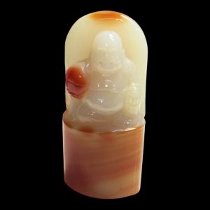 Agata corniola budda sigillo