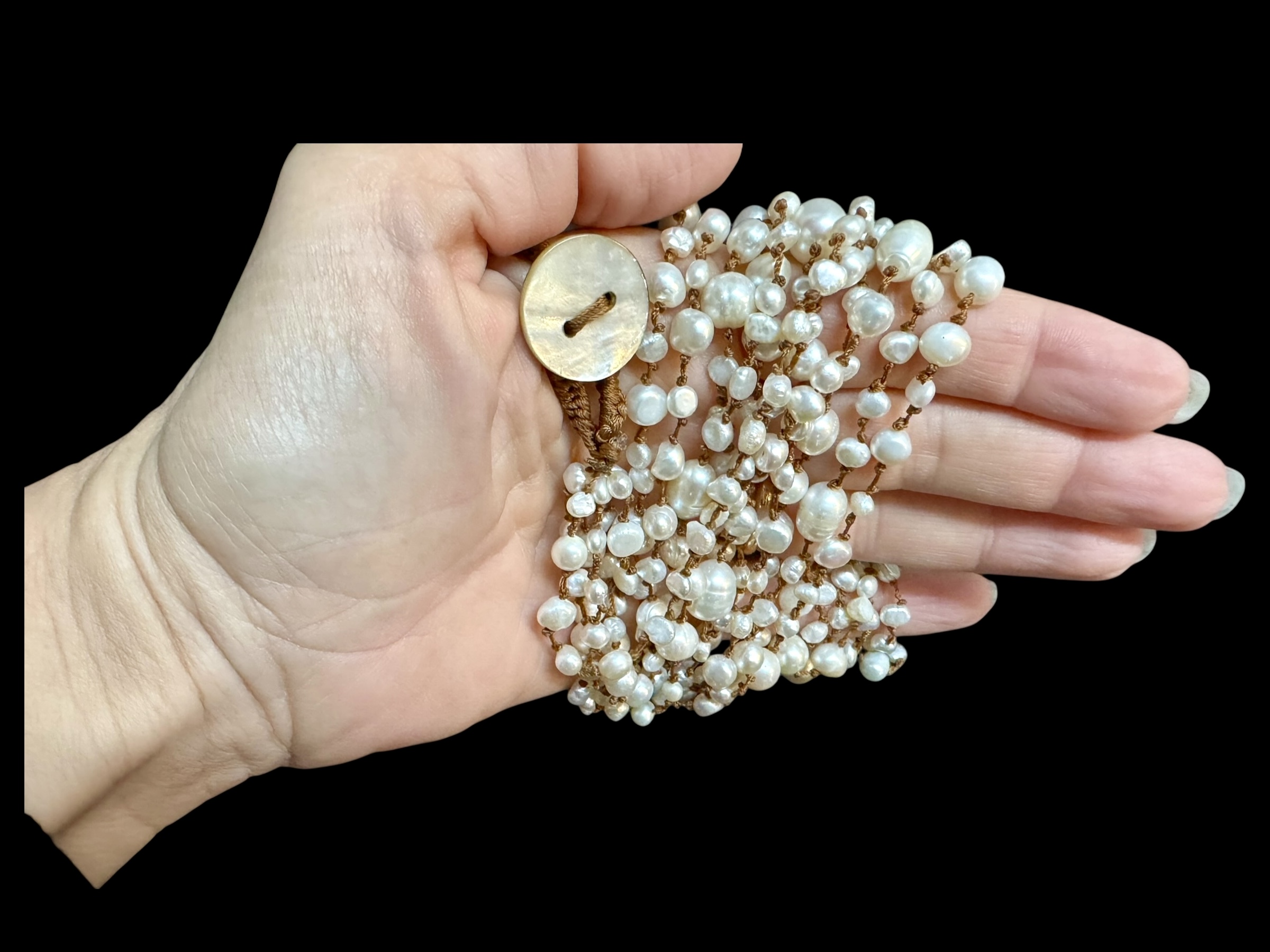Collana perle e madreperla - immagine 3