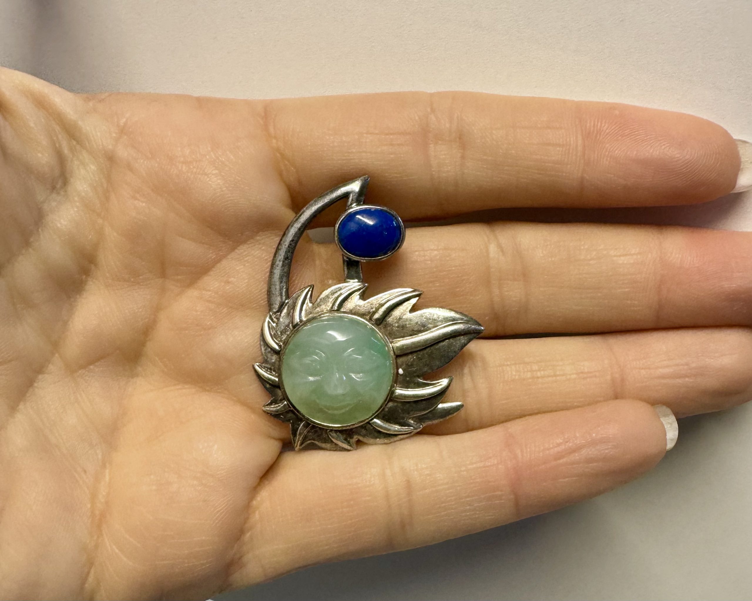 Pendente sole lapis e avventutina - immagine 11