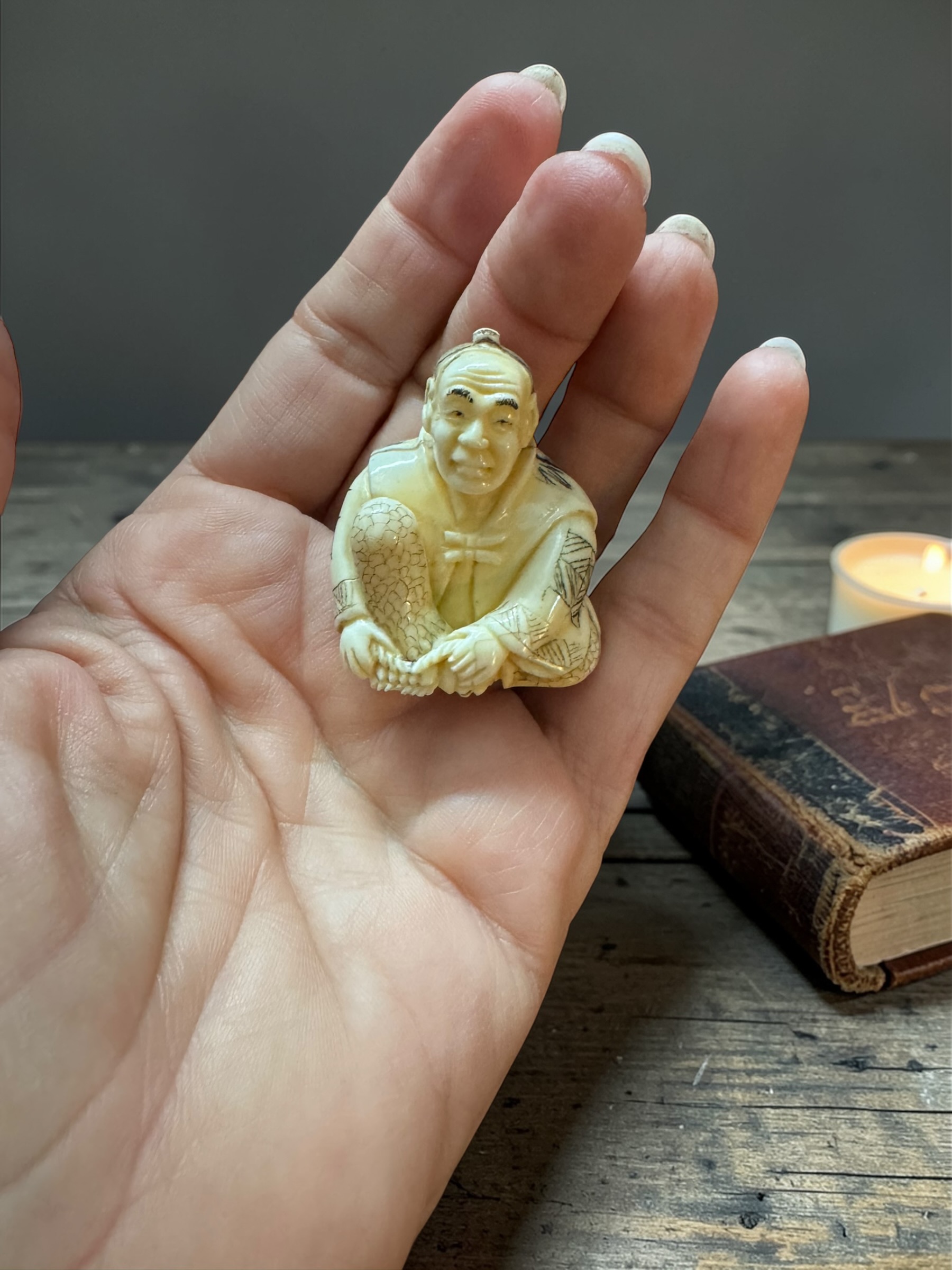 Netsuké avorio Dinastia Qing (1644-1911) - immagine 11