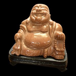Budda gold stone