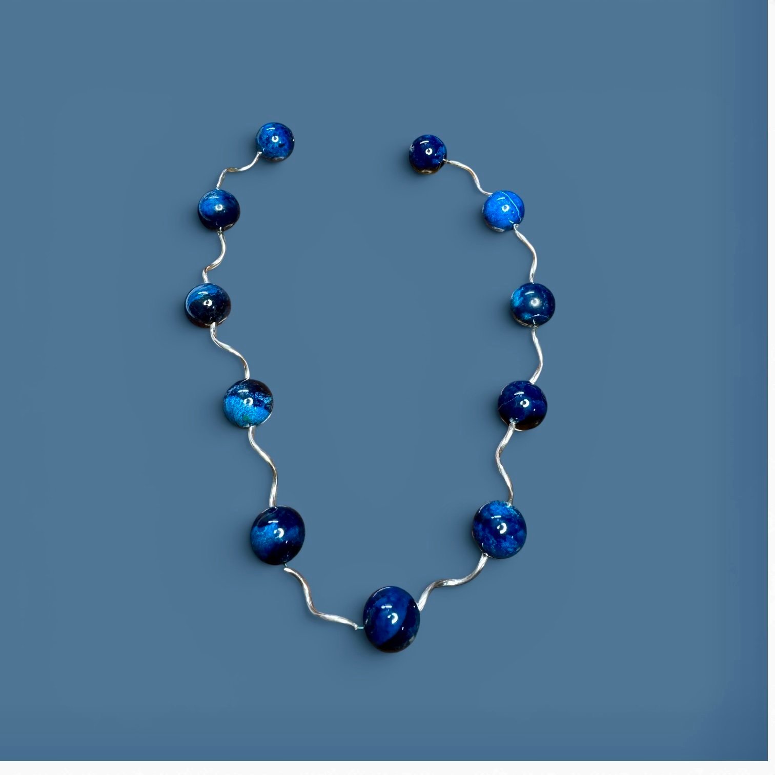 parure apatite blu - immagine 5