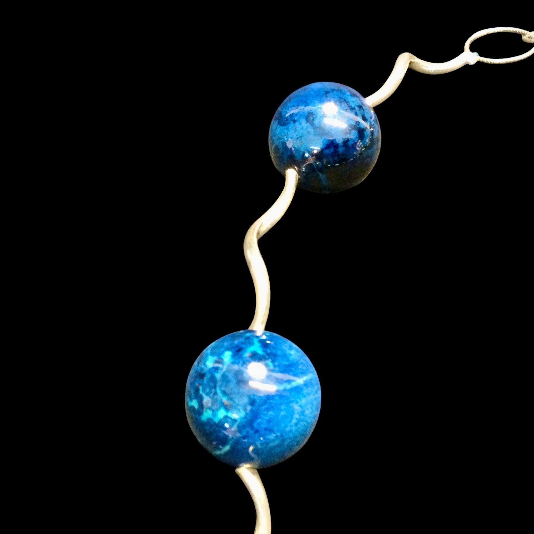 parure apatite blu - immagine 7