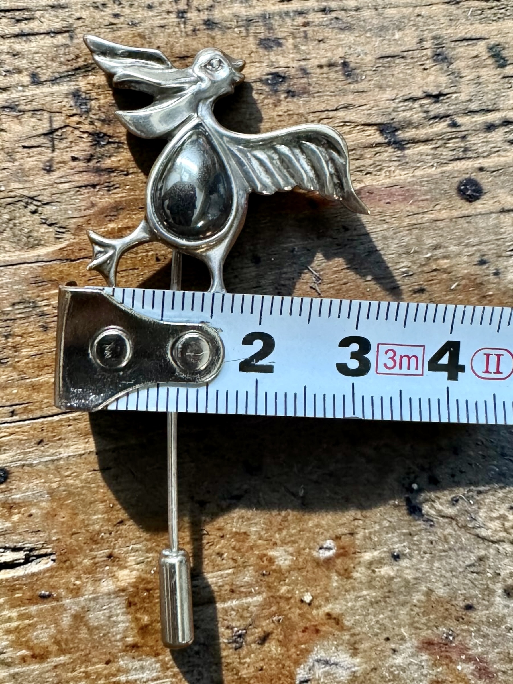 Spillone in argento con ematite - immagine 13
