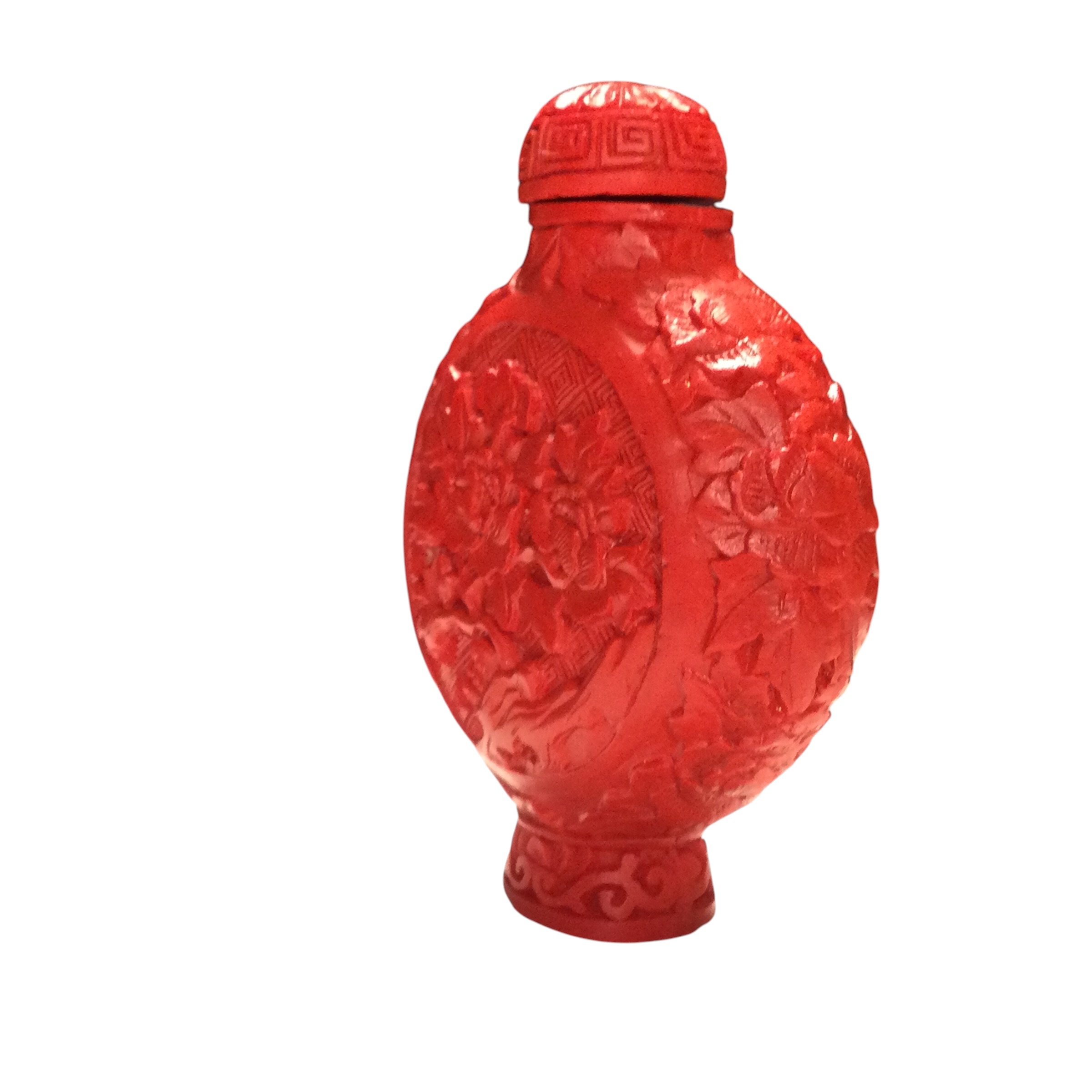 Snuff bottle lacca rossa - immagine 15