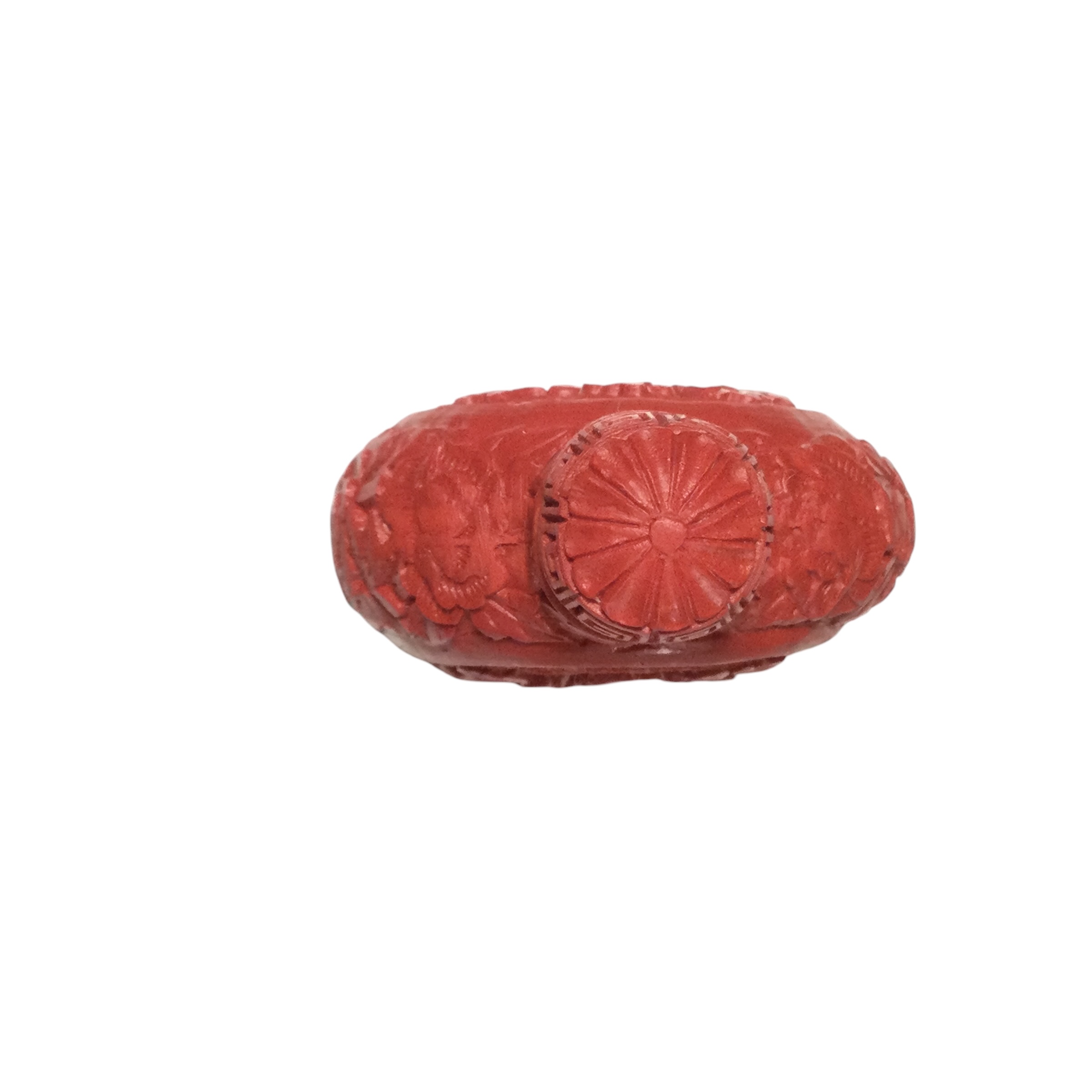 Snuff bottle lacca rossa - immagine 8