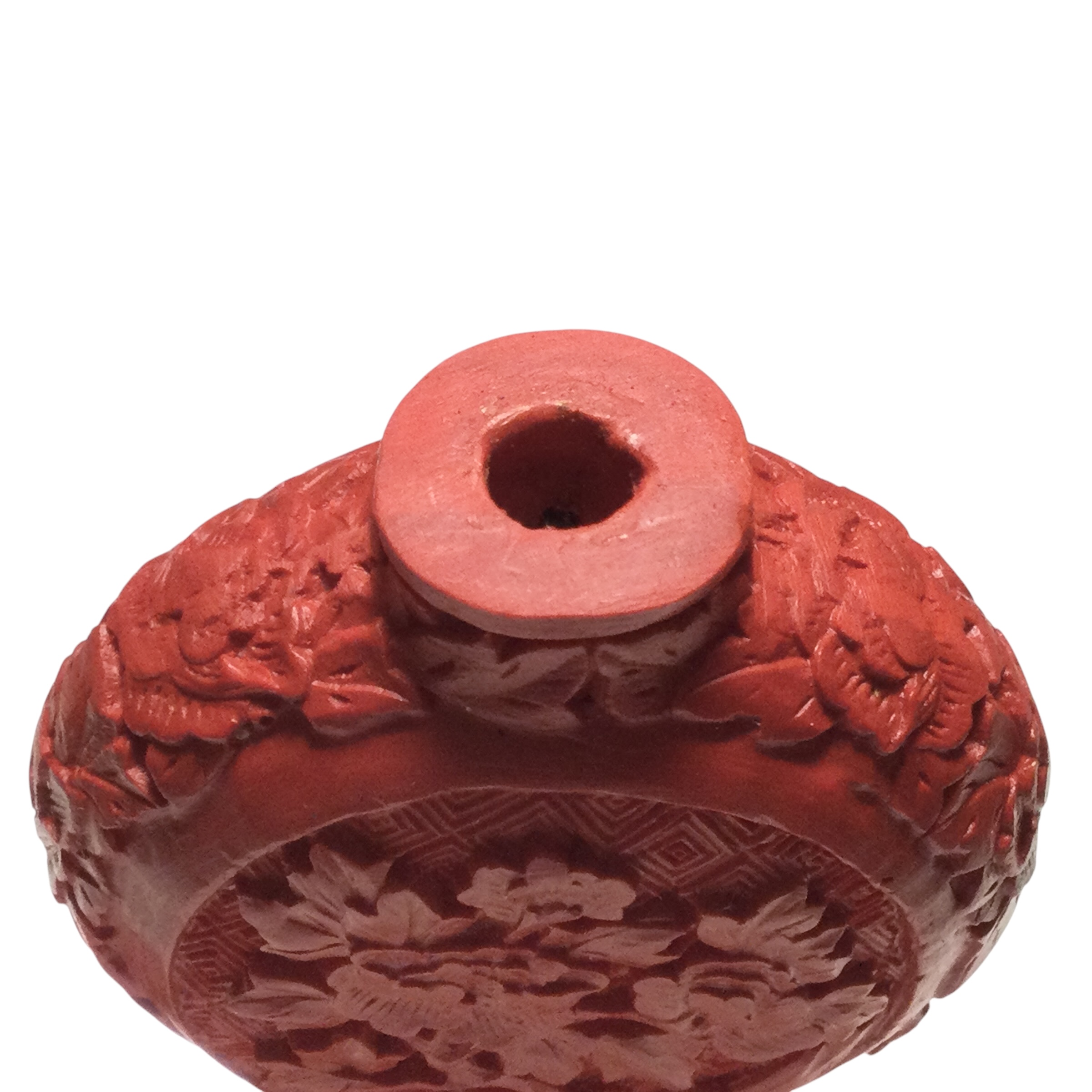 Snuff bottle lacca rossa - immagine 5