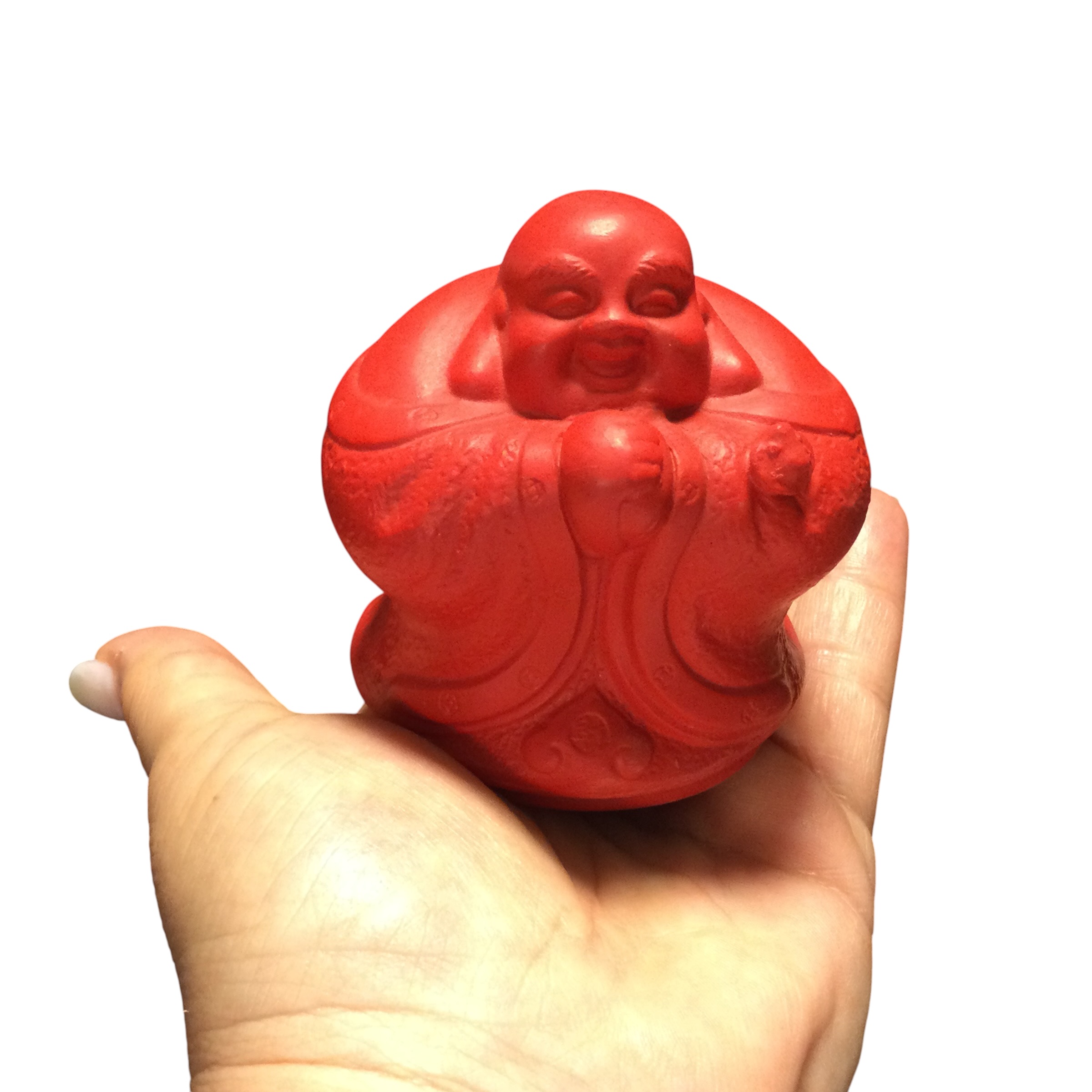Budda lacca rossa - immagine 4