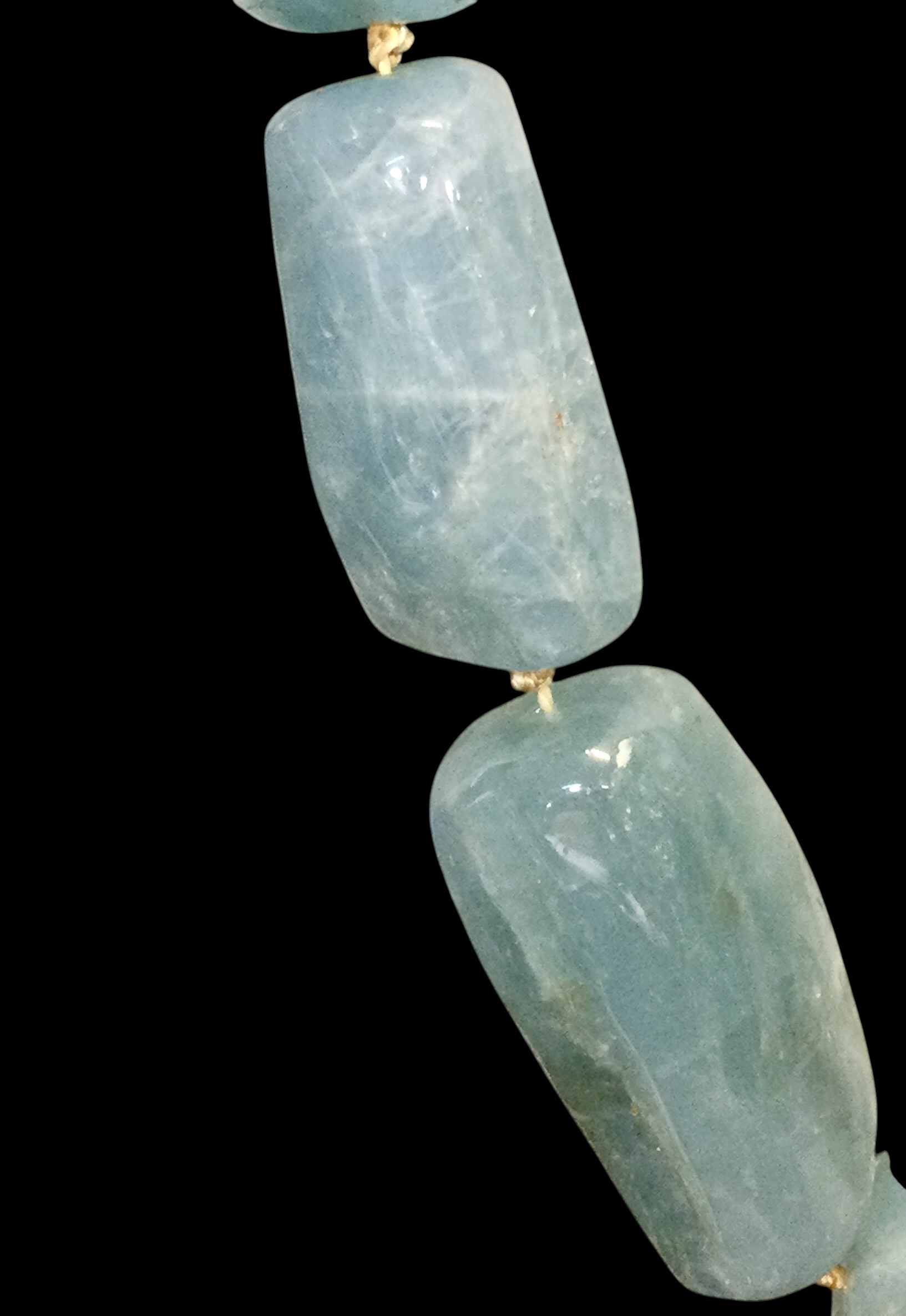 Collana sassi acquamarina - immagine 13