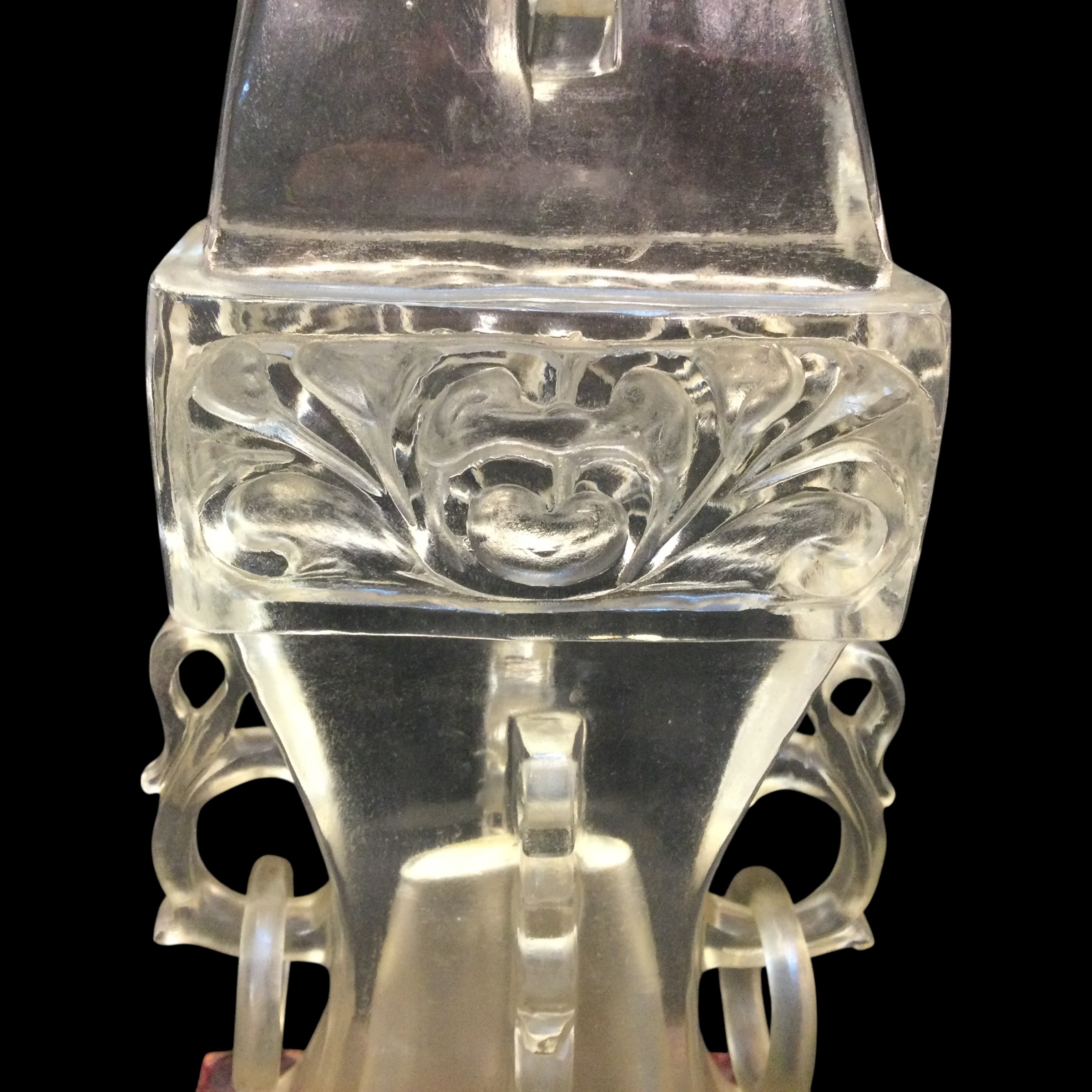 Doppio Vaso tipo Clessidra - Cristallo di Rocca - immagine 4