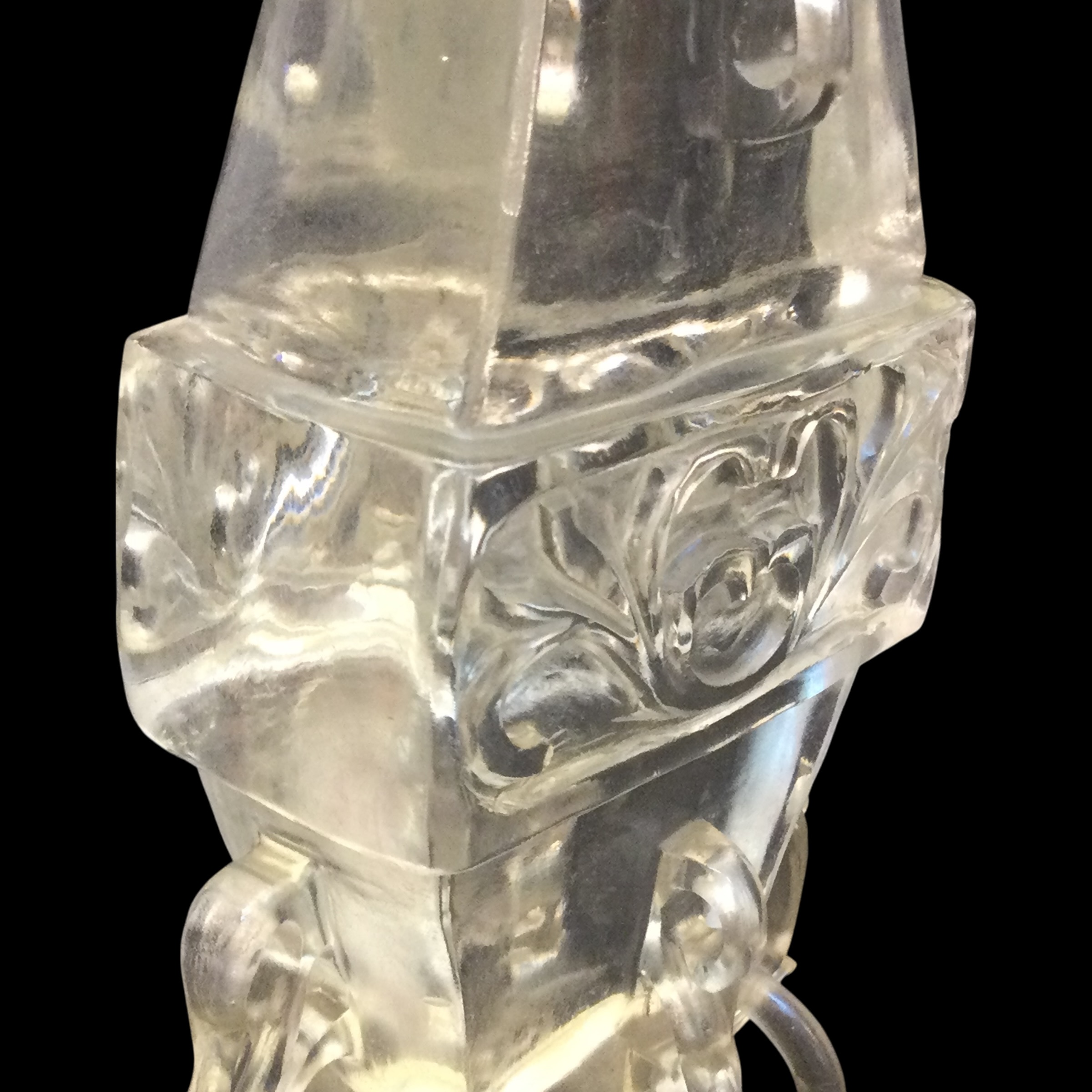 Doppio Vaso tipo Clessidra - Cristallo di Rocca - immagine 7