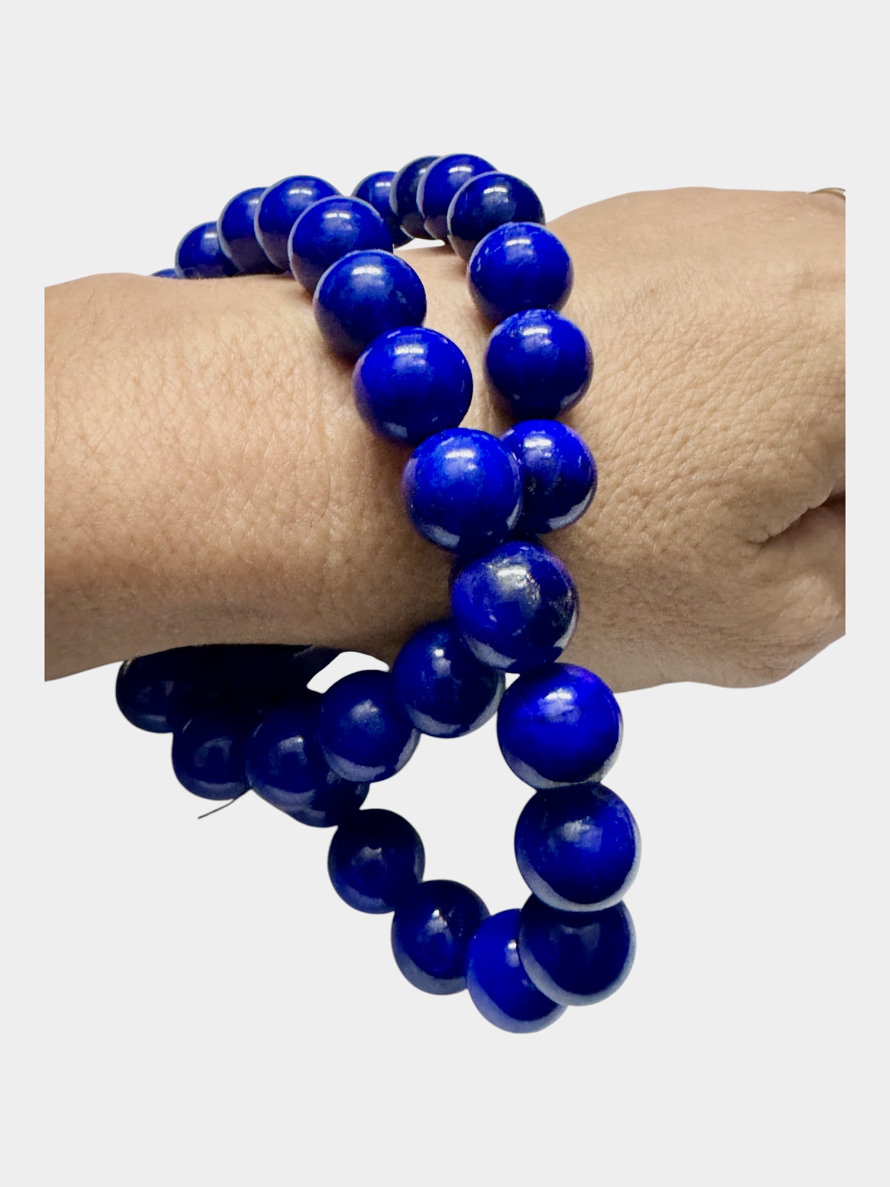 Filo lapislazzuli blu cobalto - immagine 13