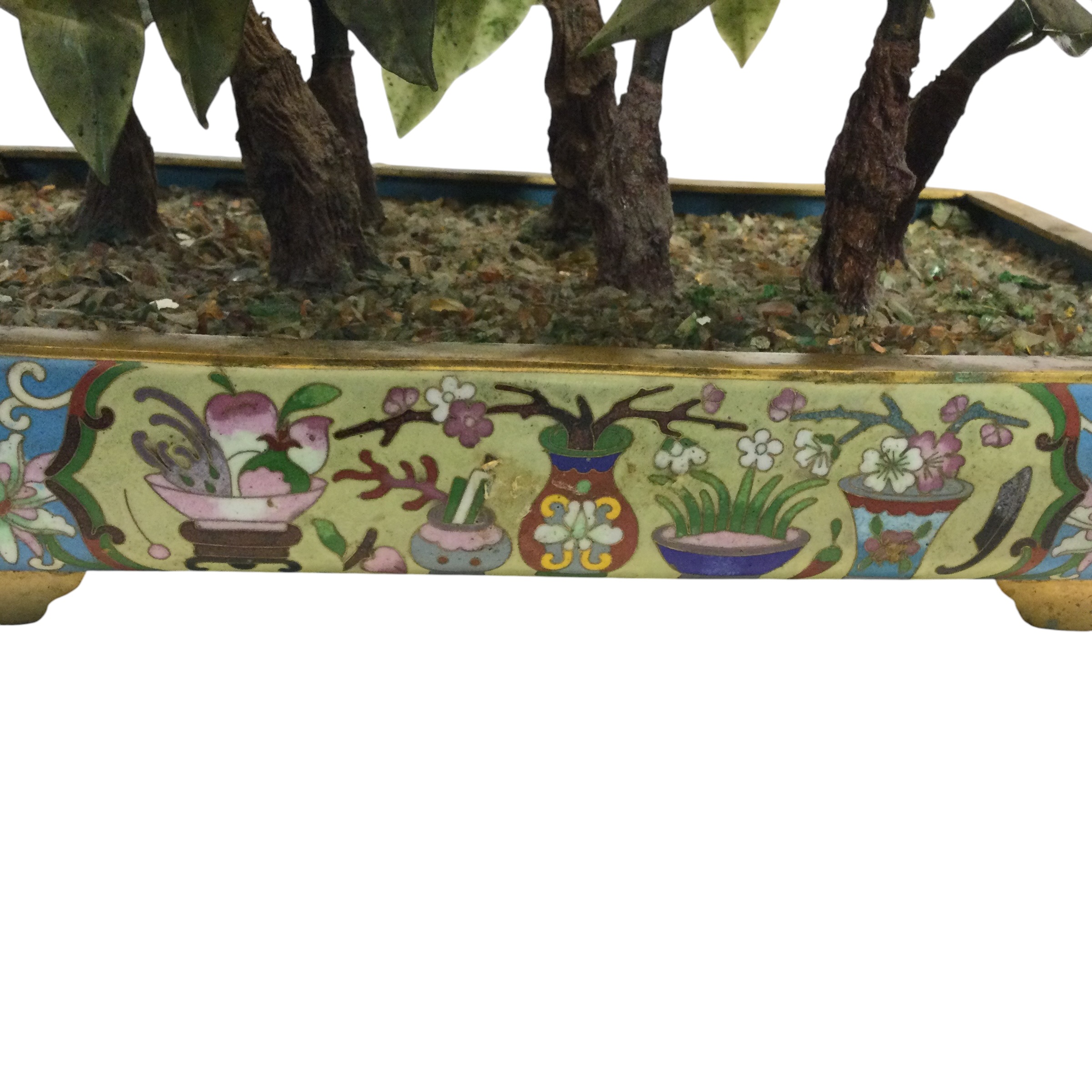 Pianta corniola e cloisonné - immagine 7